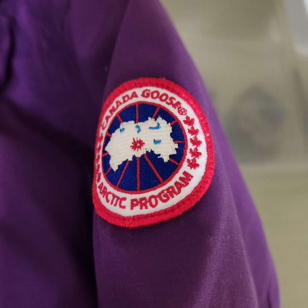 Canada Goose girls long jacket